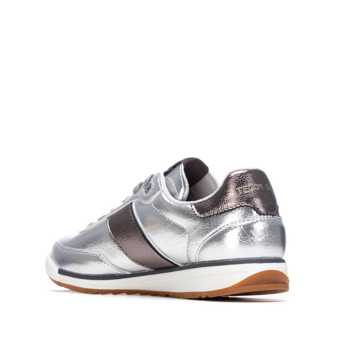 Teddy Smith 120653 Silver Trainers