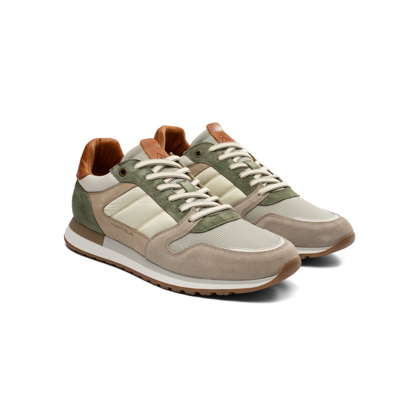 Ambitious 12554A T4331 Sand / Khaki Combi Trainers