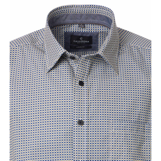 Casa Moda 126130321 500 Yellow Casual Shirt