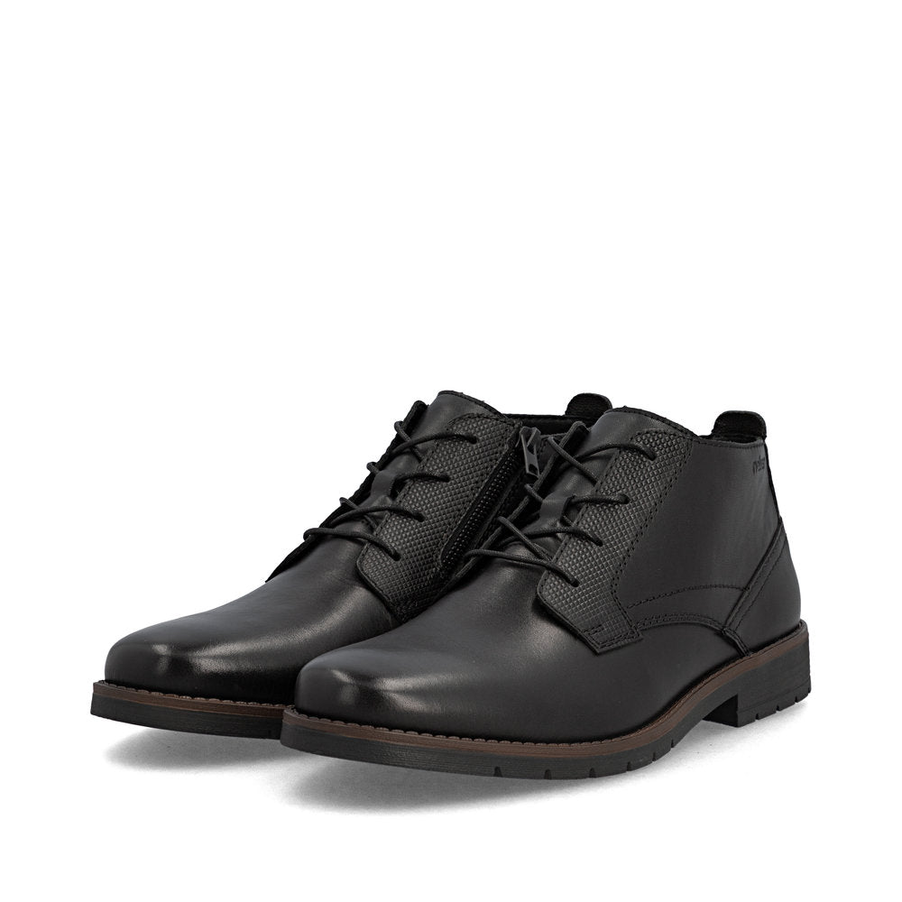 Rieker 13902-00 Black Short Boots