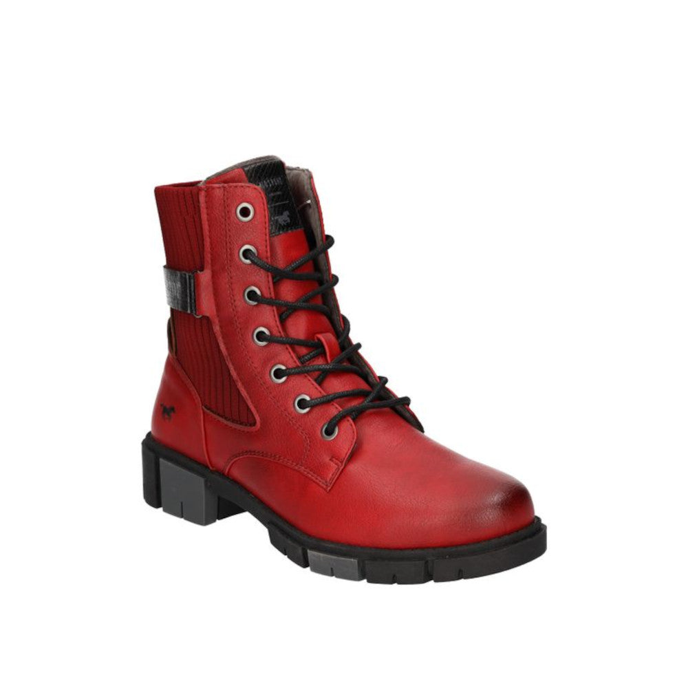 Mustang red boots hotsell