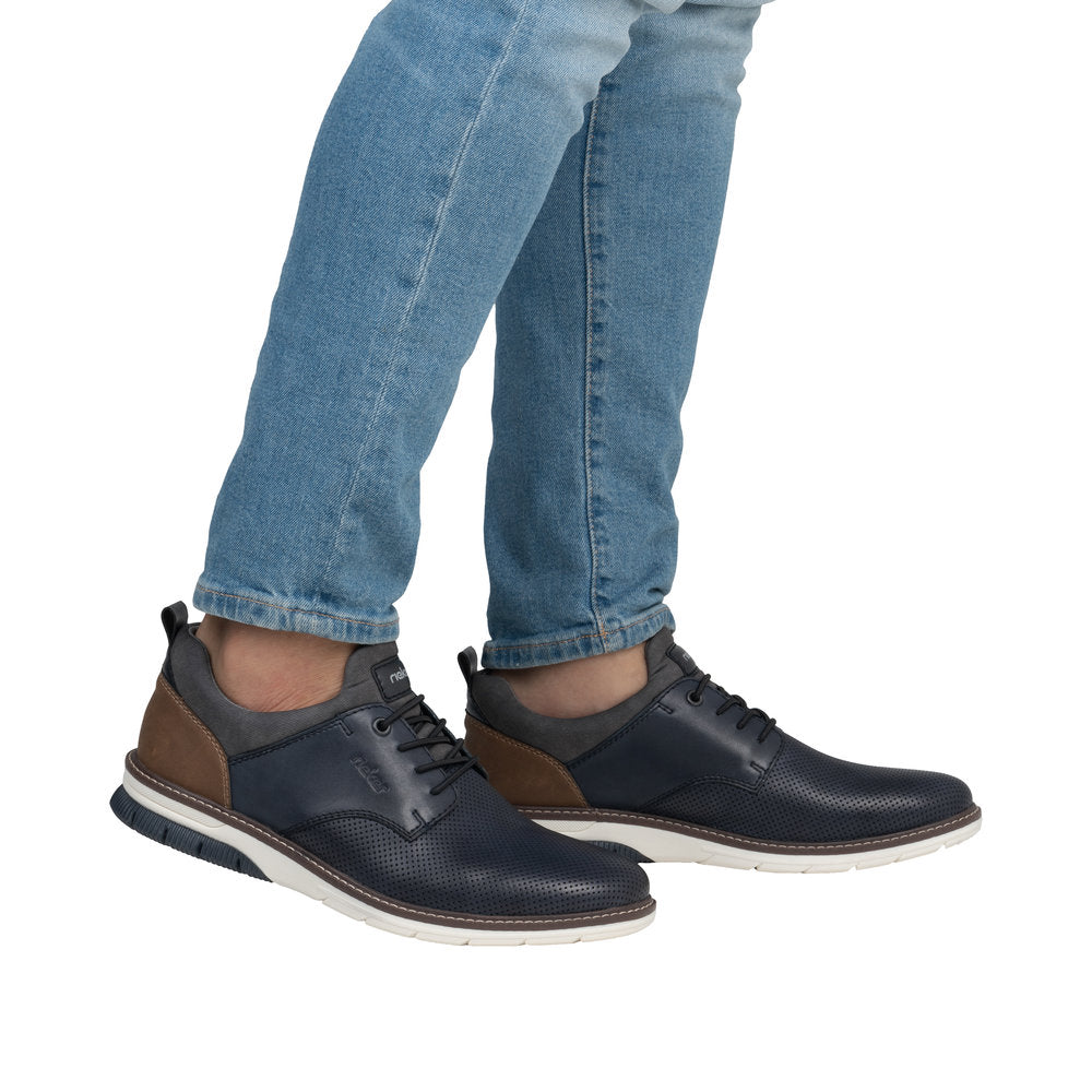 Rieker 14450-15 Navy Casual Shoes