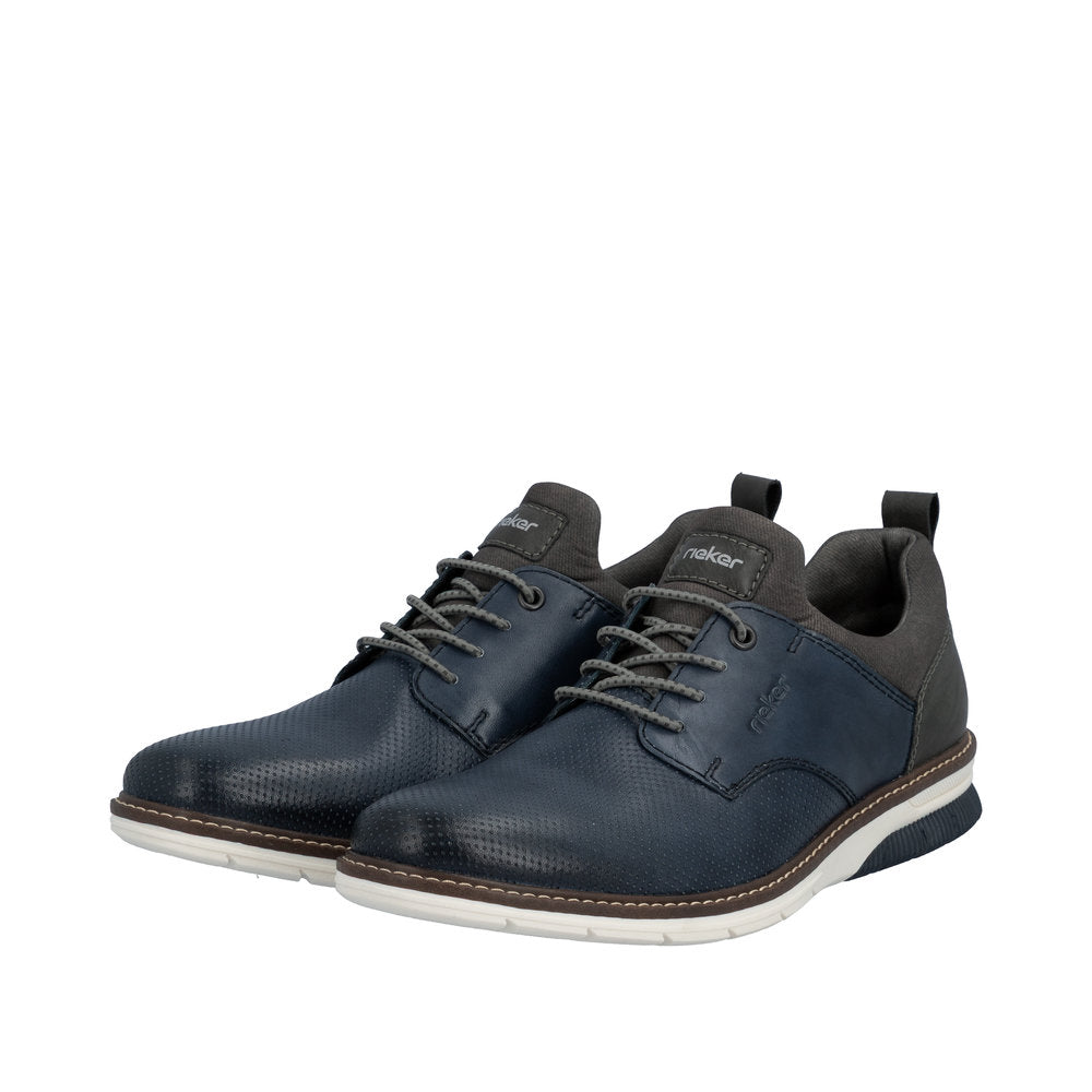 Rieker 14450-16 Ocean Blue Casual Shoes
