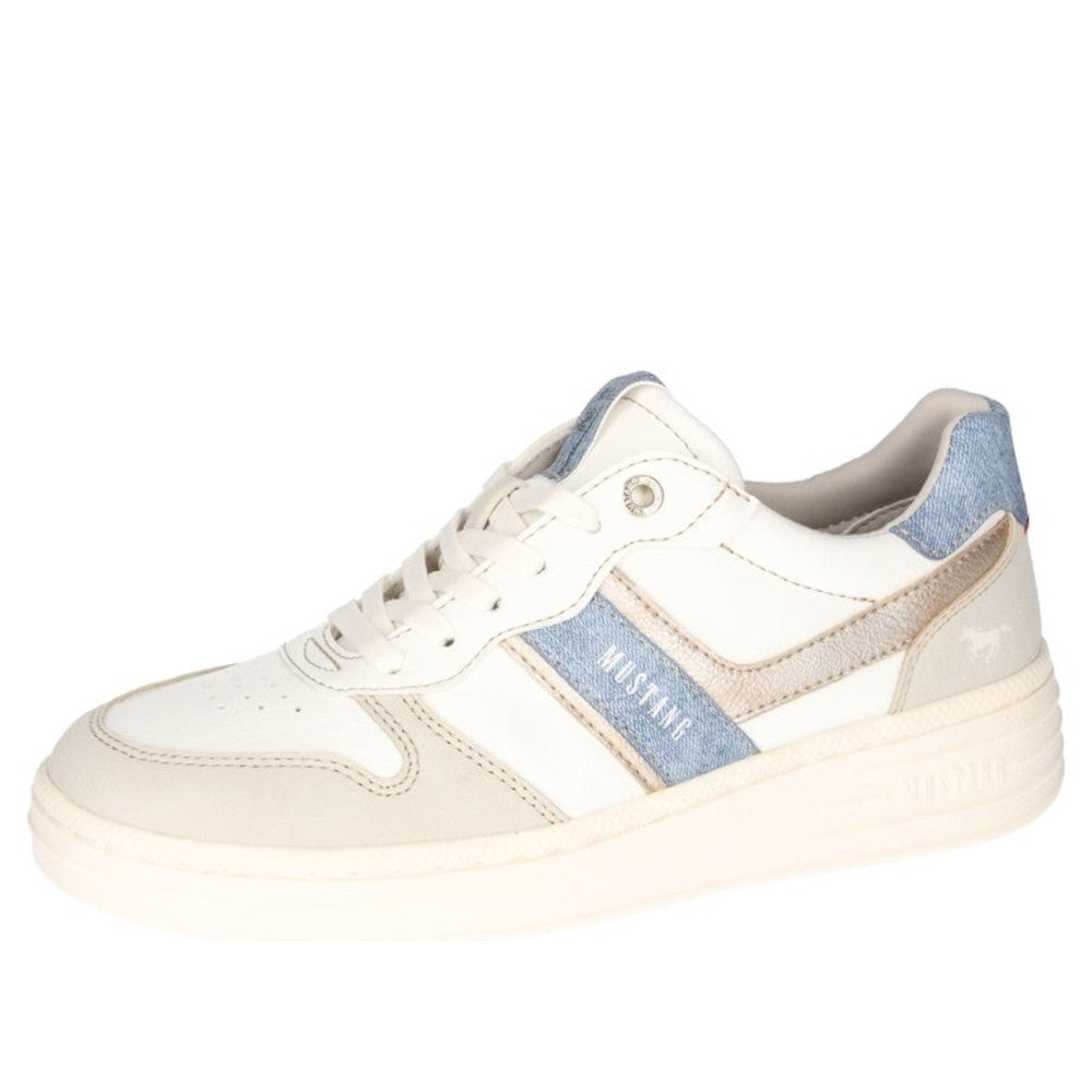 Mustang 1510-301-238 Ice/Blue Trainers