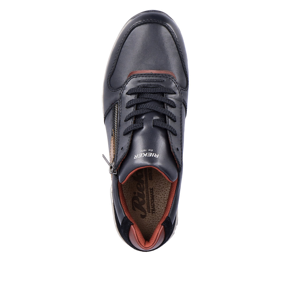 Rieker 15103-14 Thomas Blue Casual Shoes