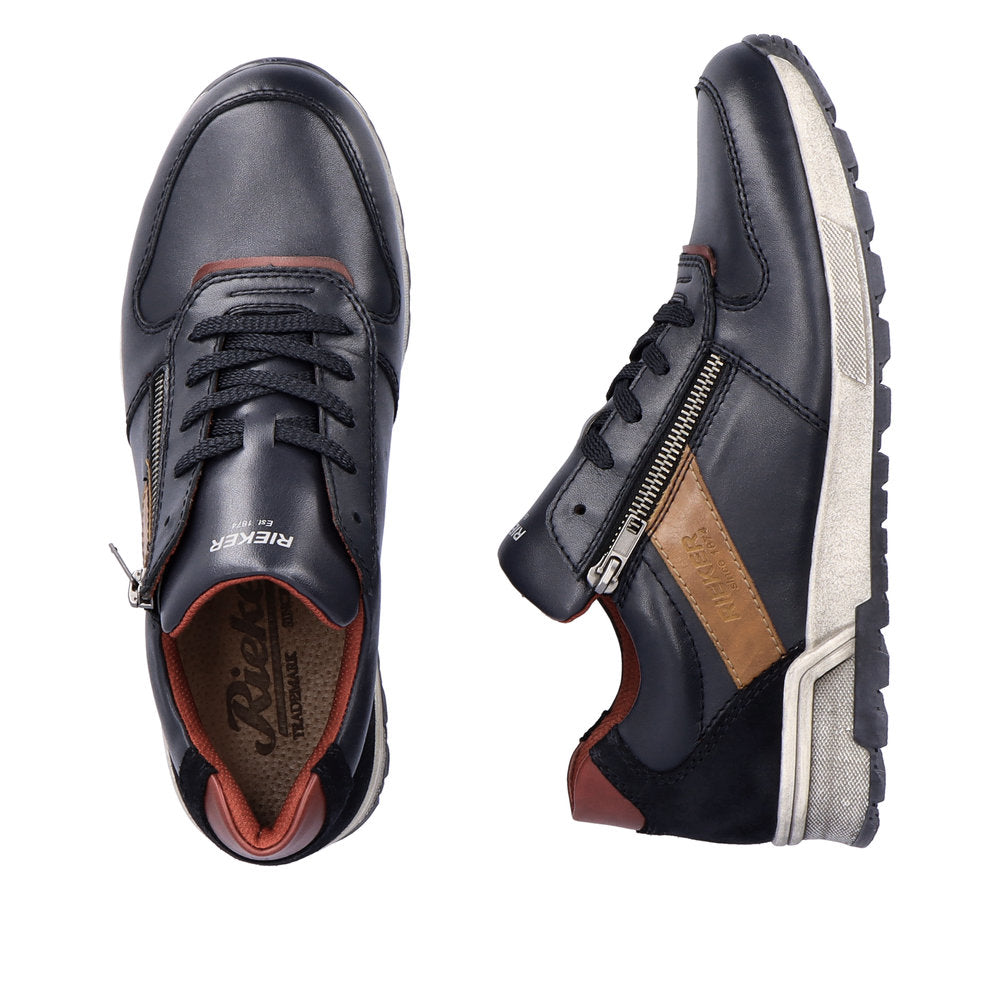 Rieker 15103-14 Thomas Blue Casual Shoes