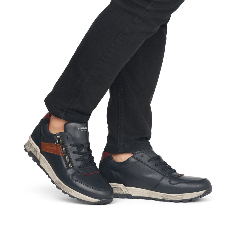 Rieker 15103-14 Thomas Blue Casual Shoes