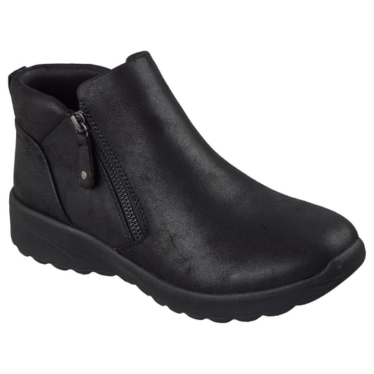 Skechers 158952 Lovely Vibe - Fall In Bloom Black Boots