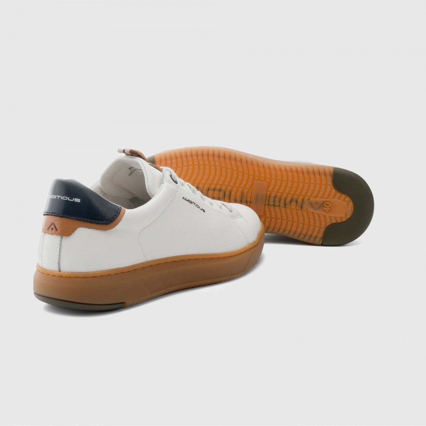 Ambitious 13672A-3492AM Offwhite/Navy Trainers