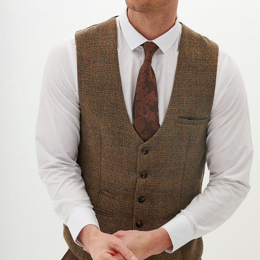 Marc Darcy Kris Tan Waistcoat