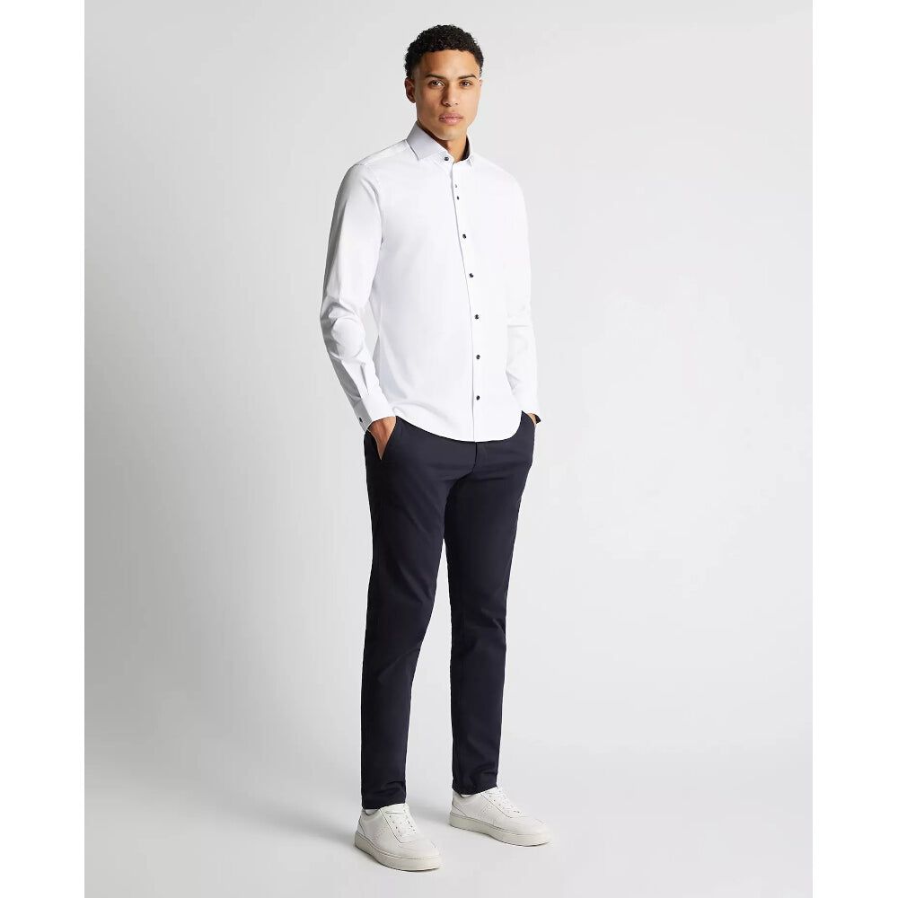 Remus Uomo 13140 01 White Tapered/SF Frank - Cotton Shirt