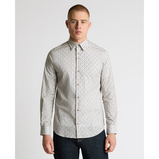 Remus Uomo 13314 91 Stone Regular Shirt