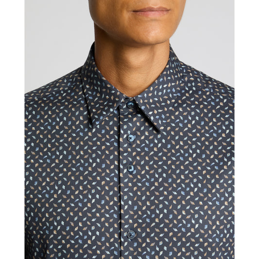 Remus Uomo 13315 78 Navy Regular Shirt