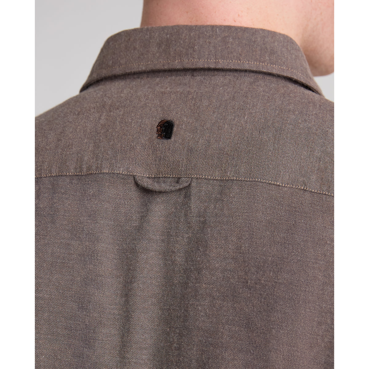 Remus Uomo 13403 47 Brown Tapered Shirt