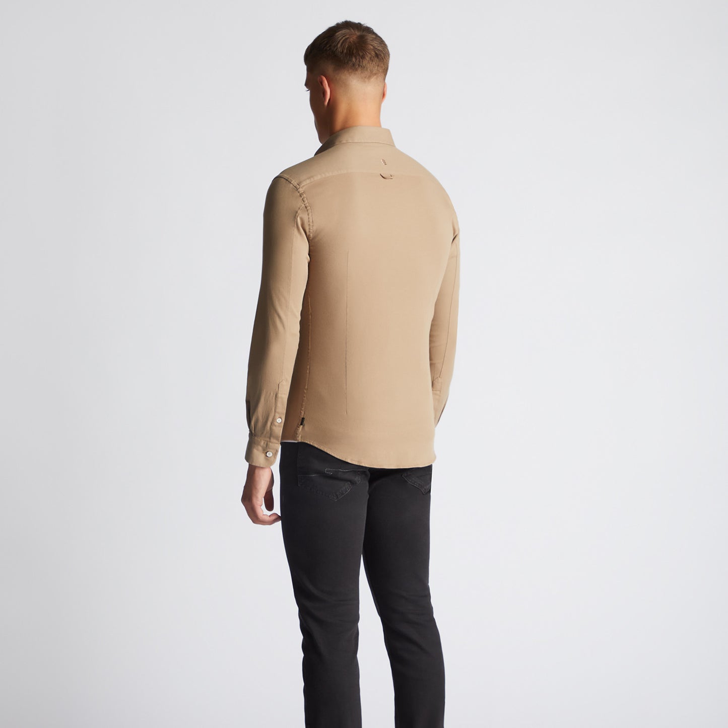 Remus Uomo 13570 95 Camel Slim Fit Rome Casual Shirt