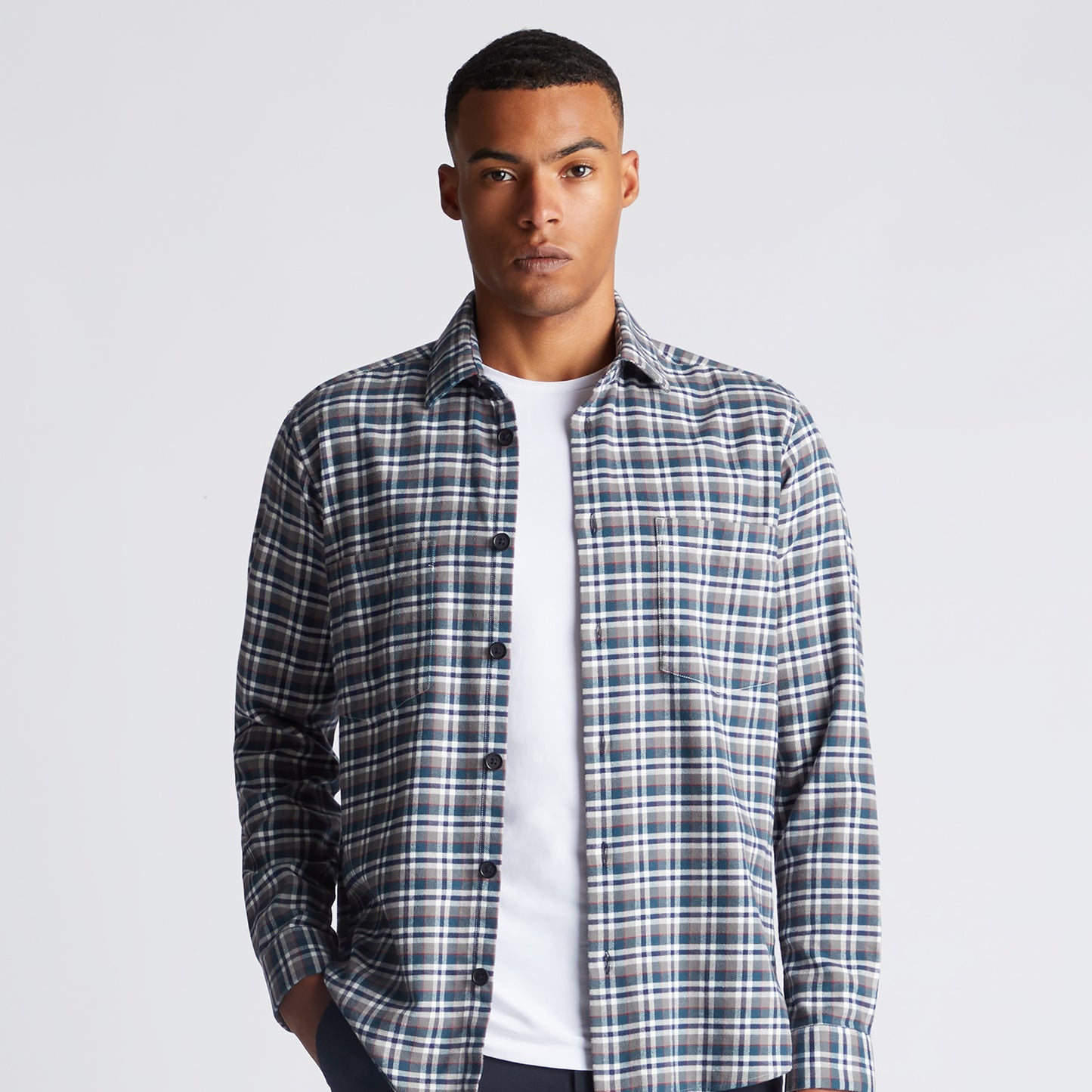 Remus Uomo 13780 06 Grey Overshirt