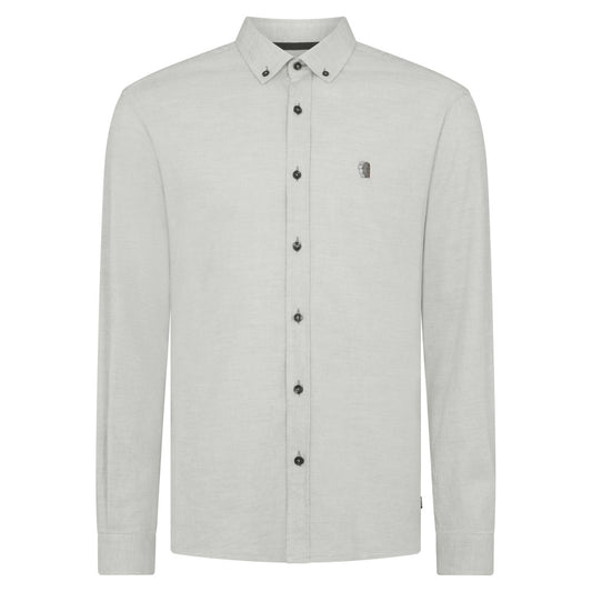 Remus Uomo 13925 05 Grey Tapered Fit Casual Shirt