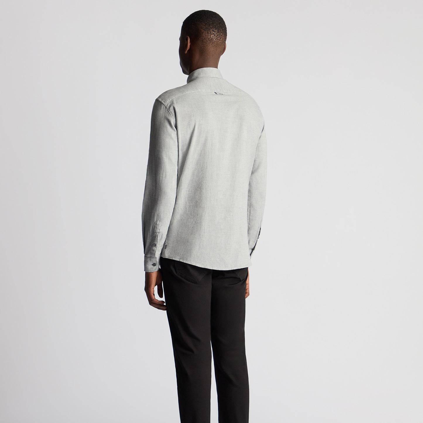Remus Uomo 13925 05 Grey Tapered Fit Casual Shirt