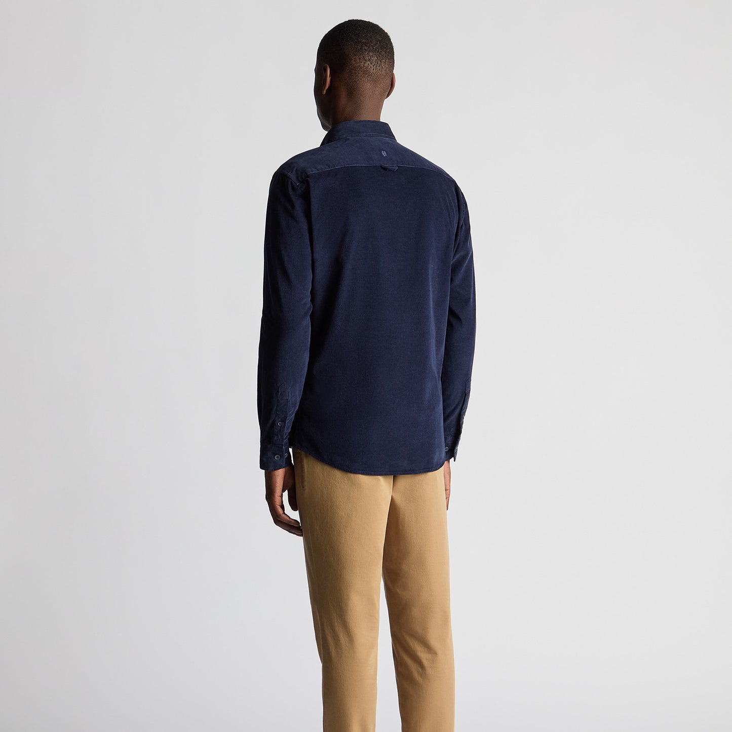 Remus Uomo 13926 78 Navy Tapered Fit Casual Shirt