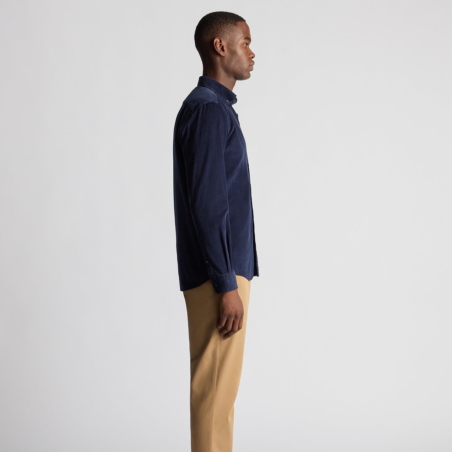 Remus Uomo 13926 78 Navy Tapered Fit Casual Shirt