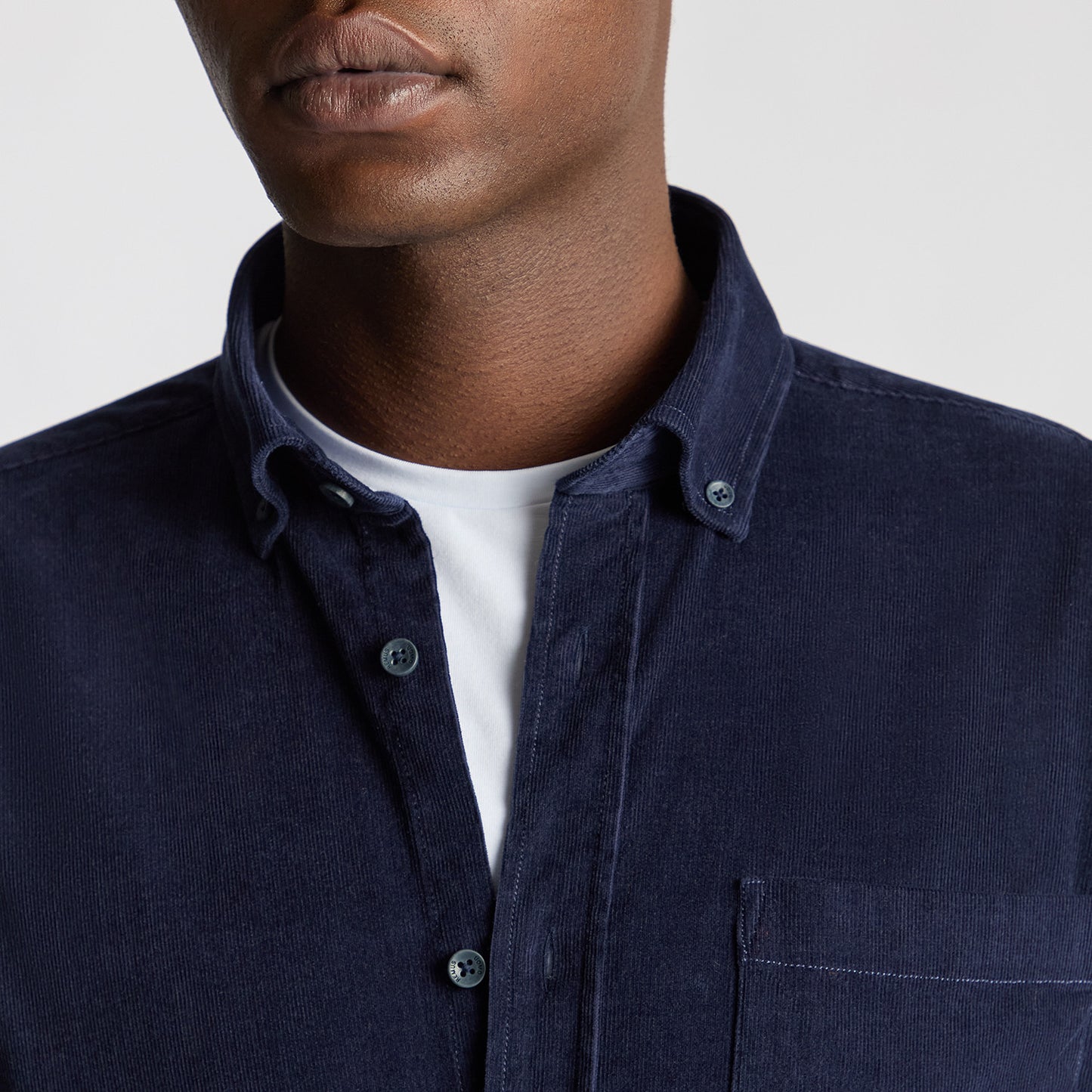 Remus Uomo 13926 78 Navy Tapered Fit Casual Shirt