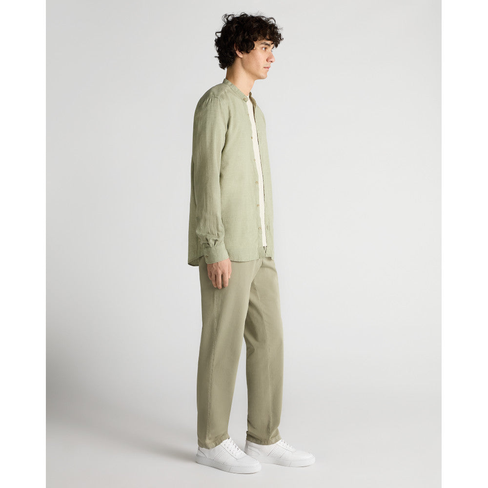 Remus Uomo 13941 32 Green Slim Fit Casual Shirt