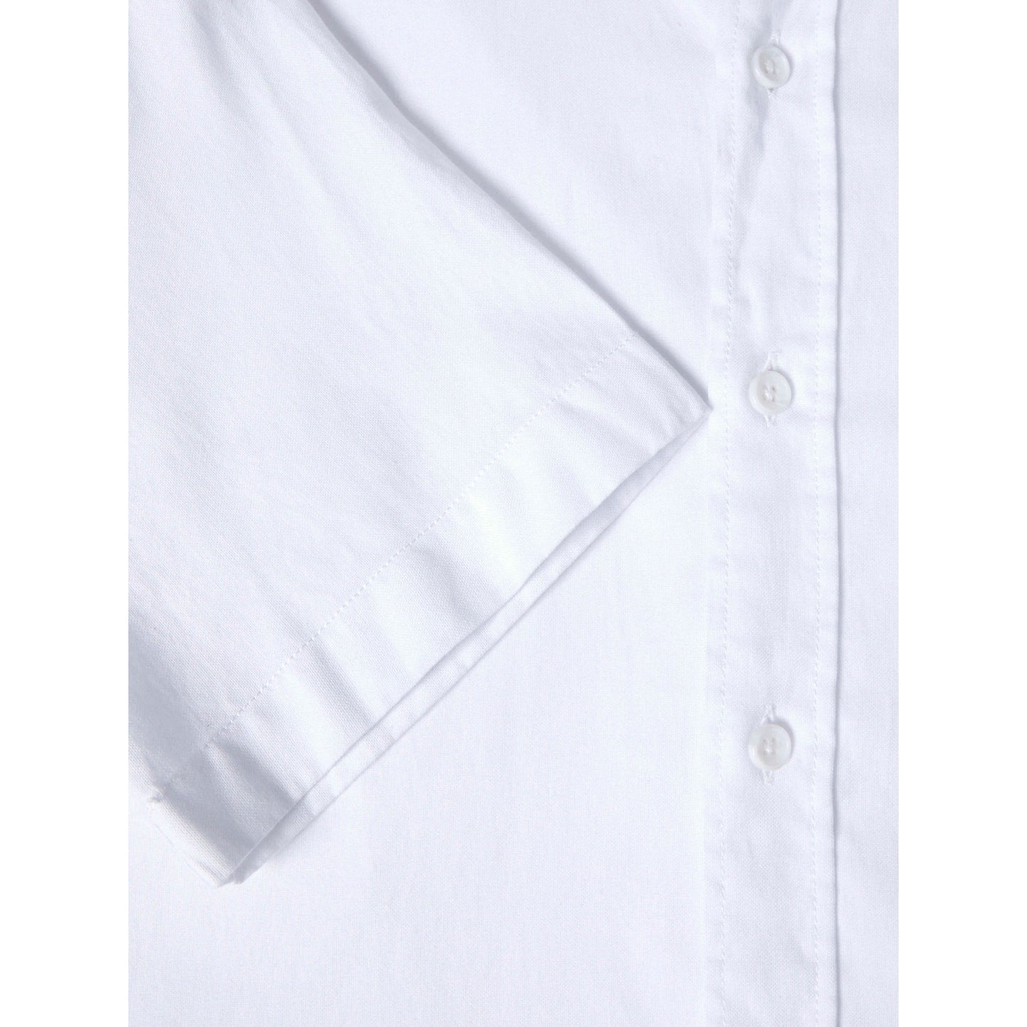 Remus Uomo 13960SS 01 White Short Sleeve Slim Fit Casual Shirt
