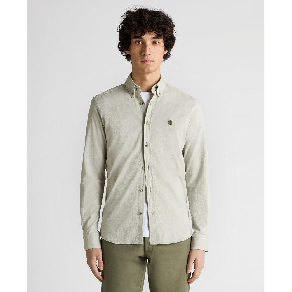 Remus Uomo 13960 32 Light Green Slim Fit Shirt