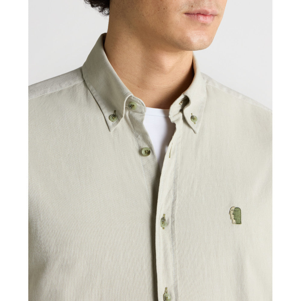 Remus Uomo 13960 32 Light Green Slim Fit Shirt