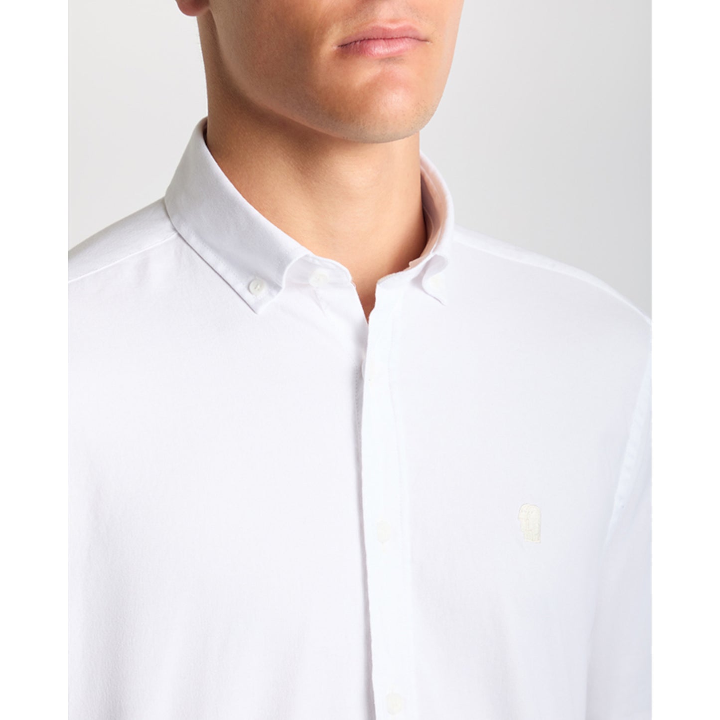 Remus Uomo 13961 01 White Tapered Fit Shirt