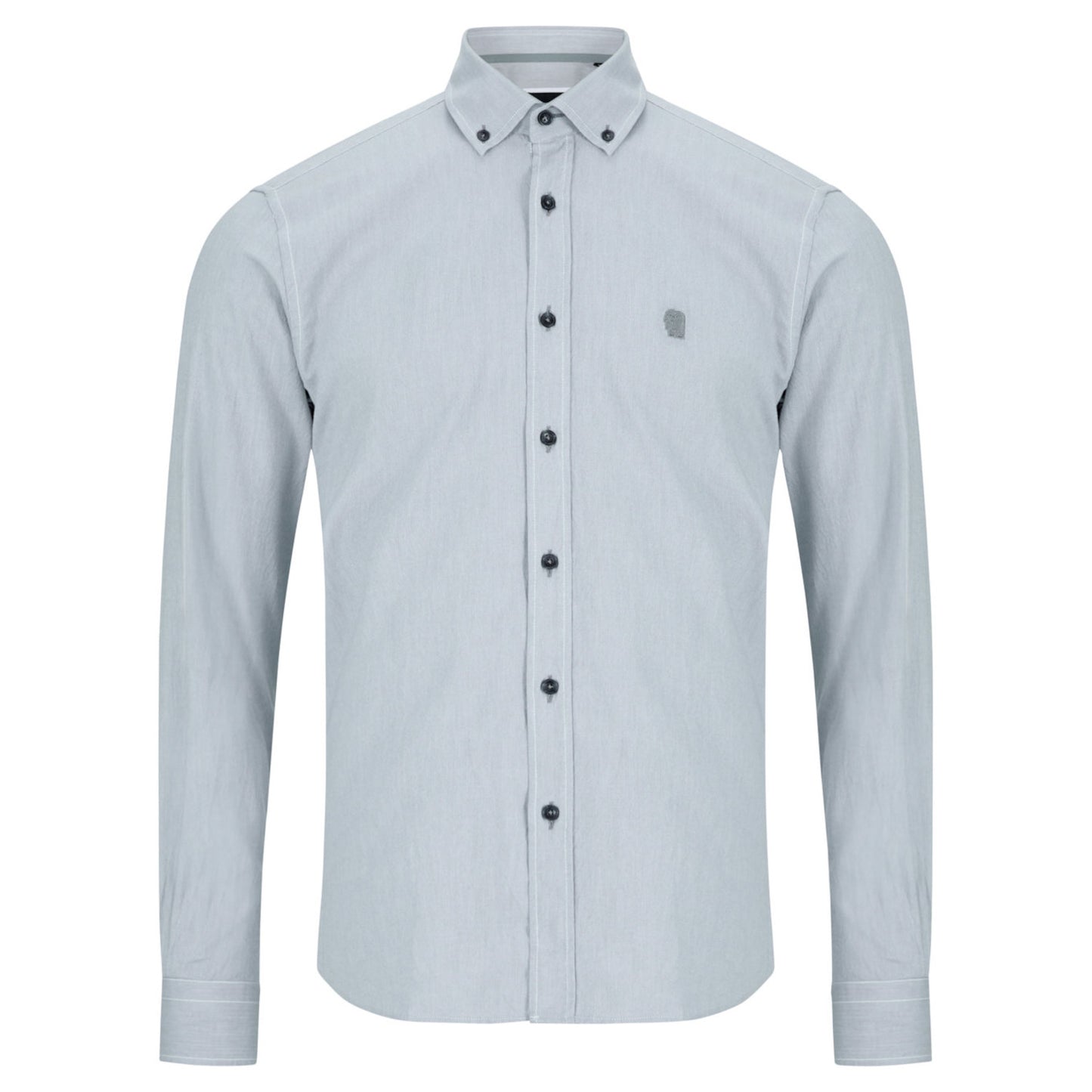Remus Uomo 13961 03 Grey Tapered Shirt