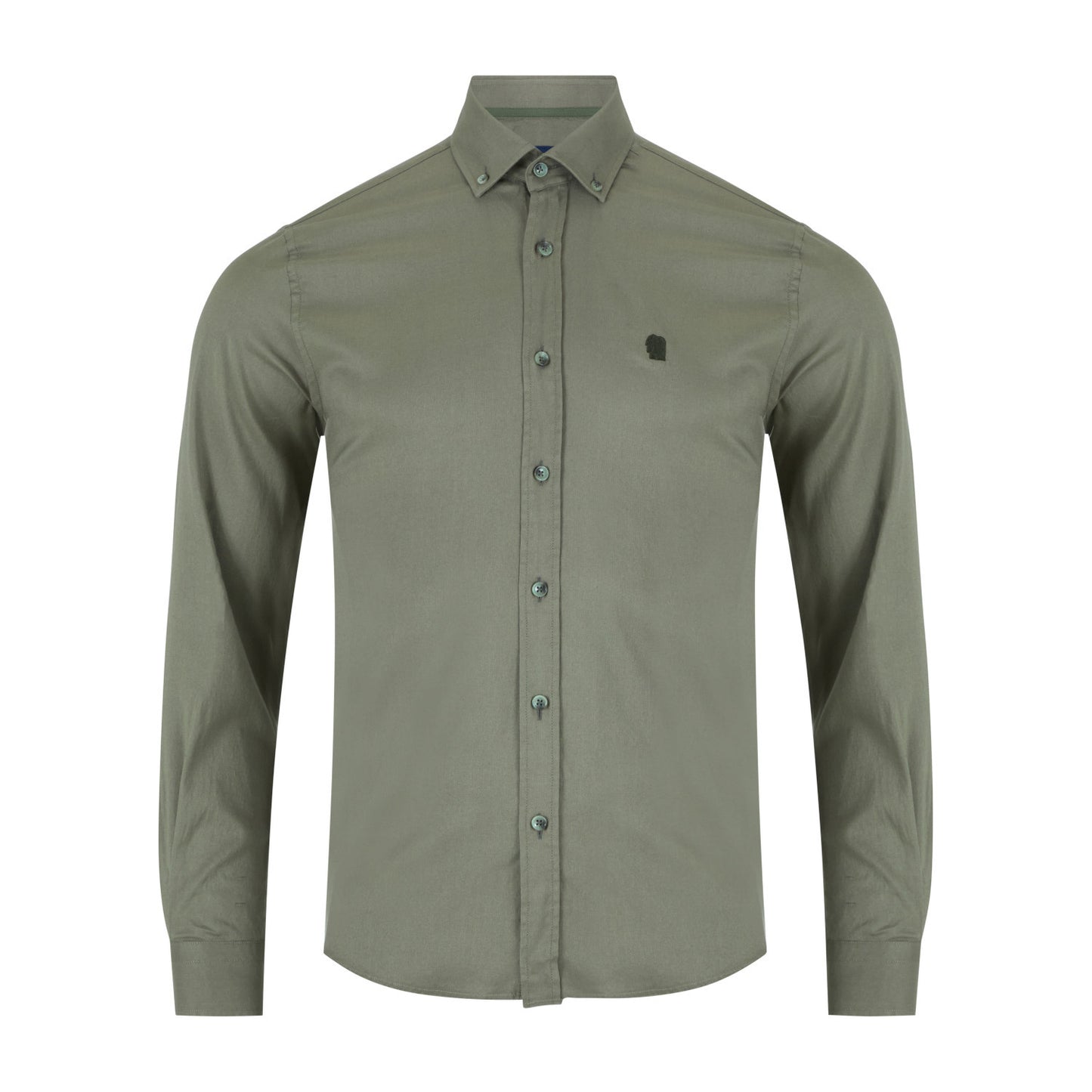 Remus Uomo 13961 36 Olive Tapered Shirt