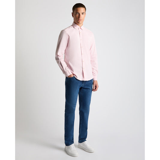 Remus Uomo 13961 61 Light Pink Tapered Fit Shirt