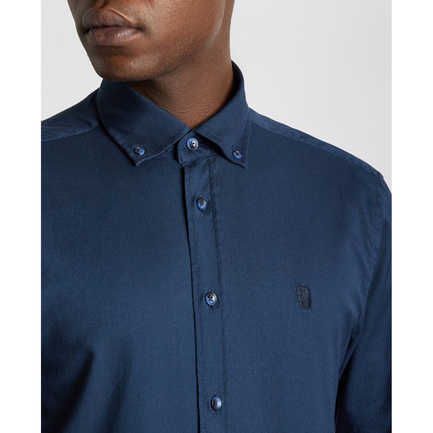 Remus Uomo 13961 78 Navy Tapered Shirt