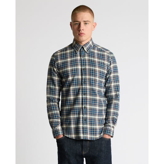 Remus Uomo 13972 27 Dark Blue Slim Shirt