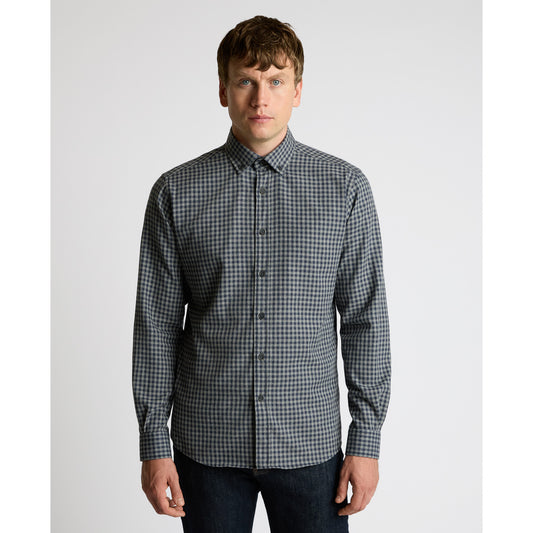 Remus Uomo 13973 07 Grey Tapered Shirt
