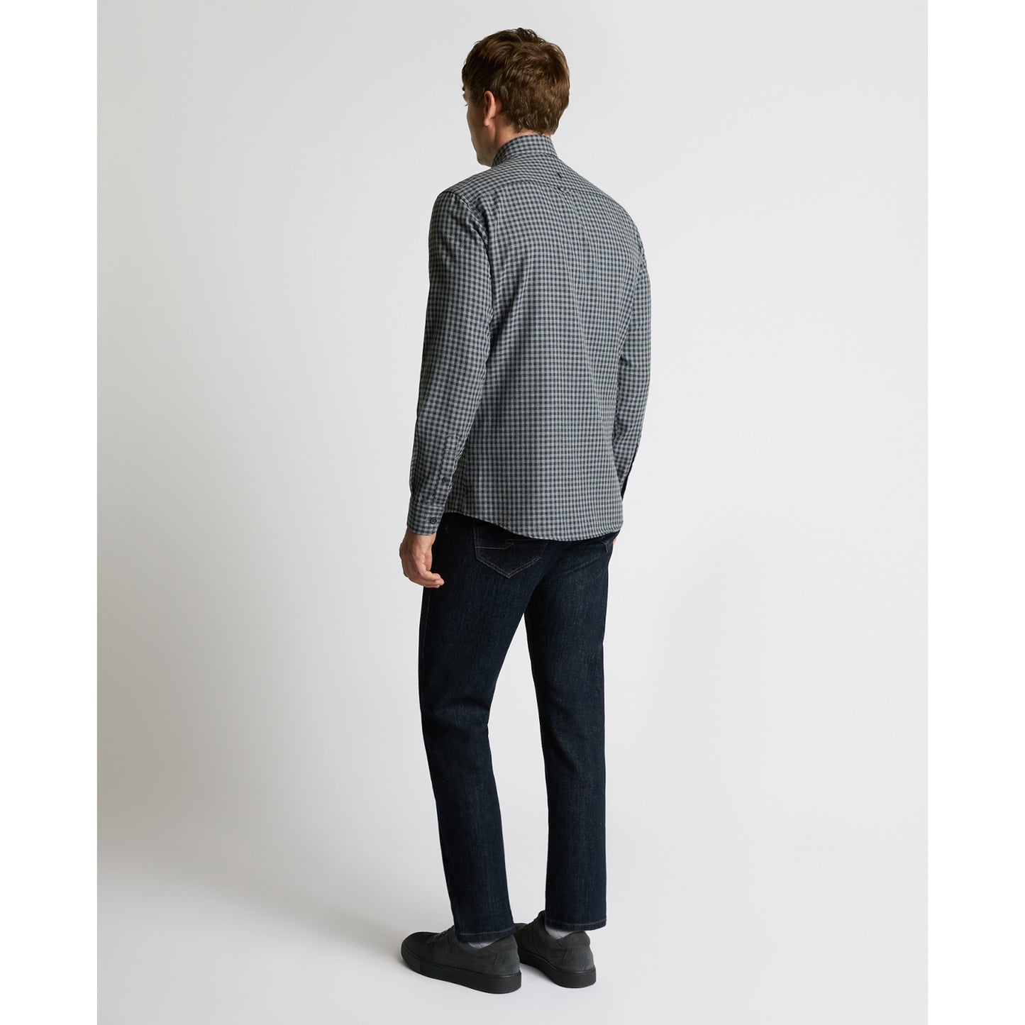 Remus Uomo 13973 07 Grey Tapered Shirt