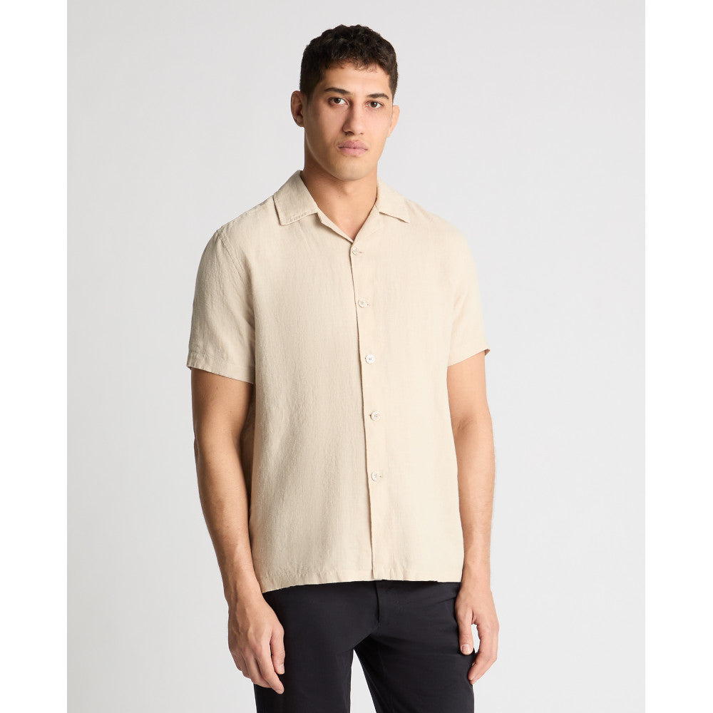 Remus Uomo 13981Ss 91 Stone Tapered Short Sleeve Shirt