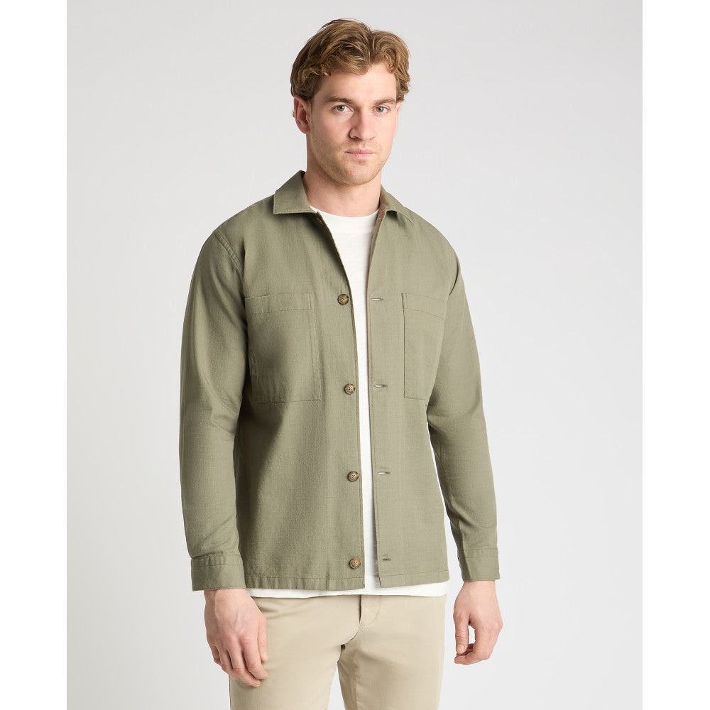 Remus Uomo 13995 35 Olive Tapered Shirt