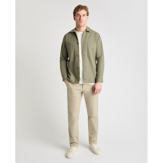 Remus Uomo 13995 35 Olive Tapered Shirt