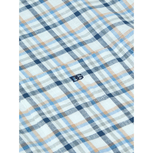 Drifter 14153SS 24 Blue Short Sleeve Casual Shirt