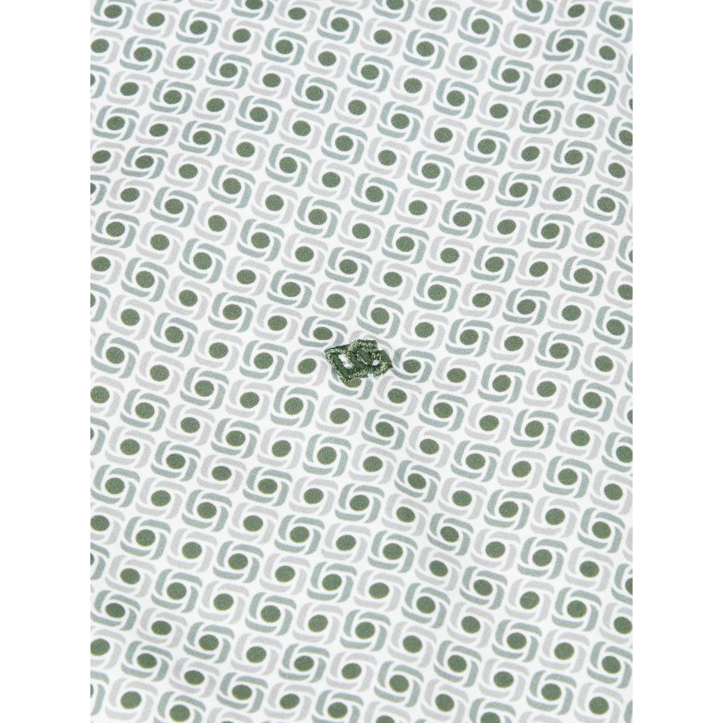 Drifter 14182 33 Green Regular Casual Shirt