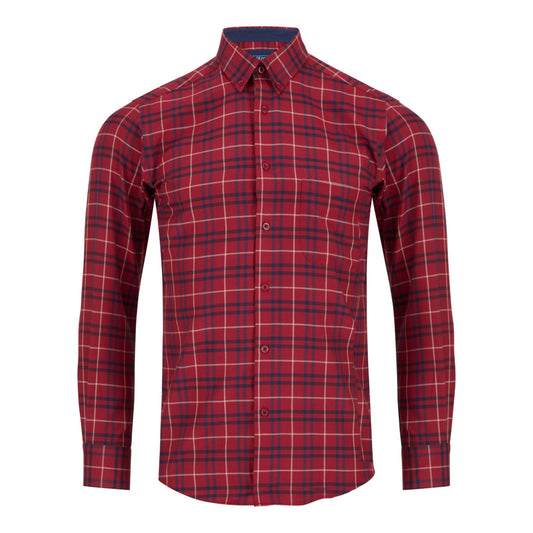 Drifter 14480 66 Red Long Sleeve Casual Shirt
