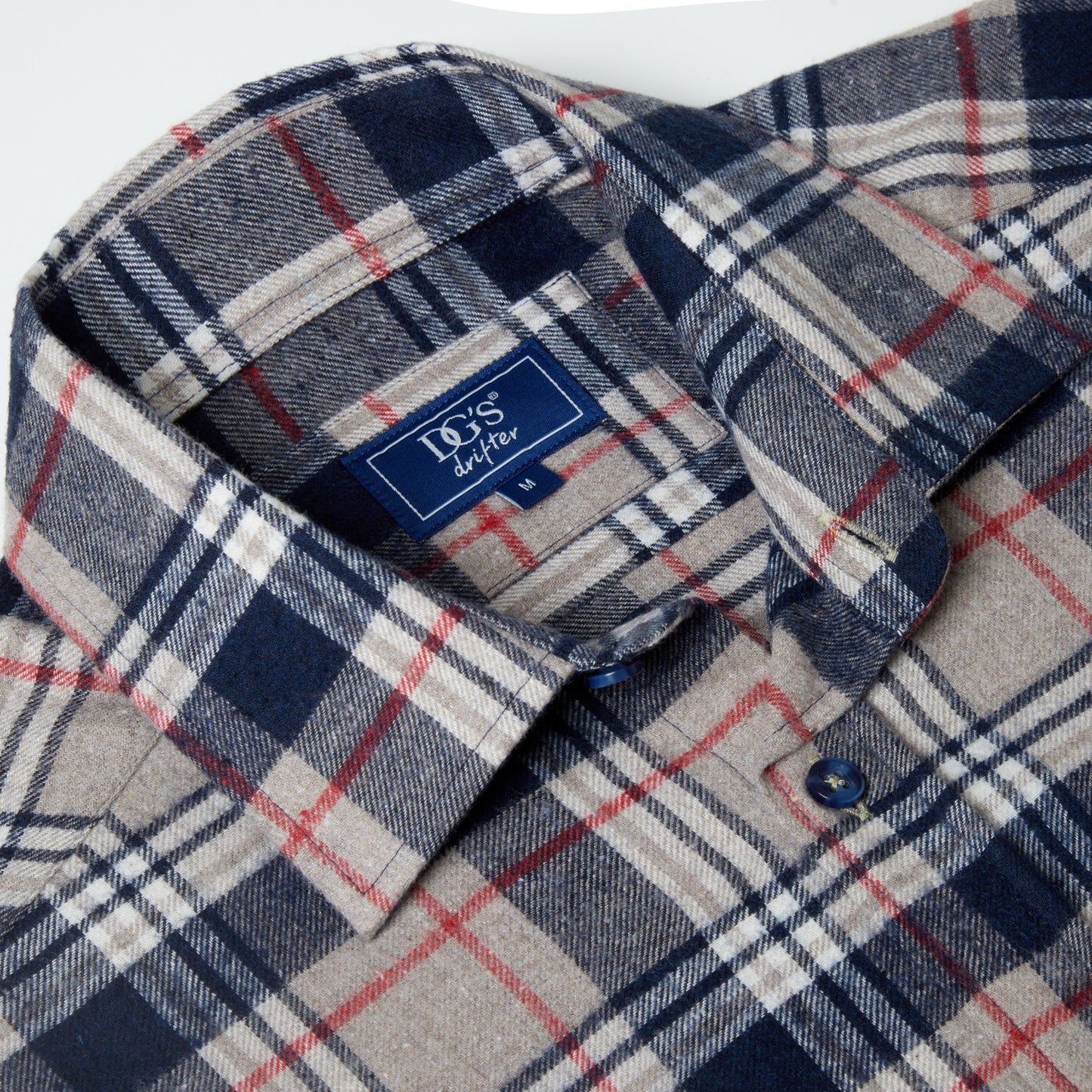 Drifter 14494 92 Stone Long Sleeve Casual Shirt
