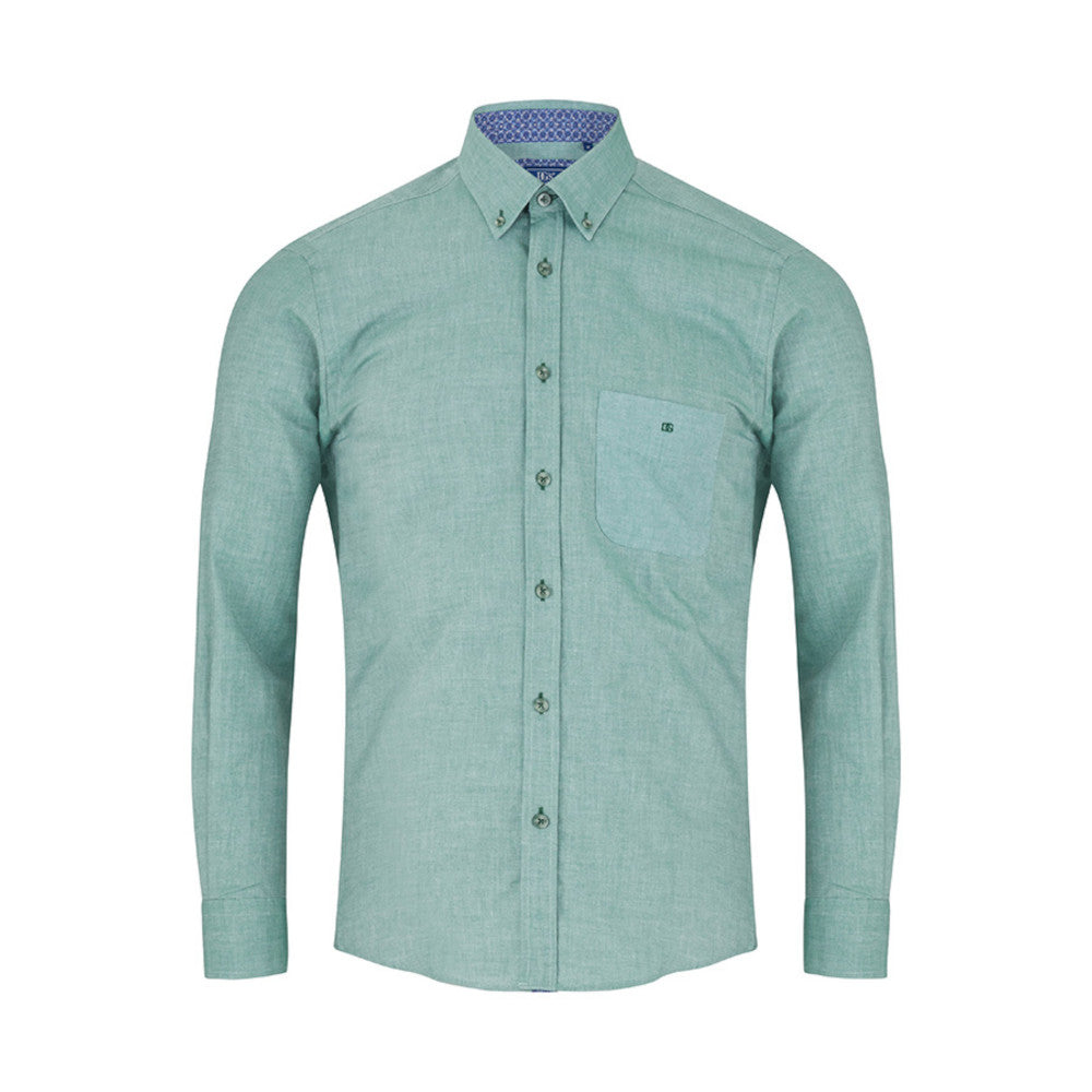 Drifter 14540 33 Green Regular Fit Casual Shirt