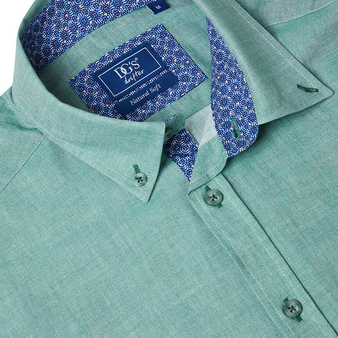 Drifter 14540 33 Green Regular Fit Casual Shirt