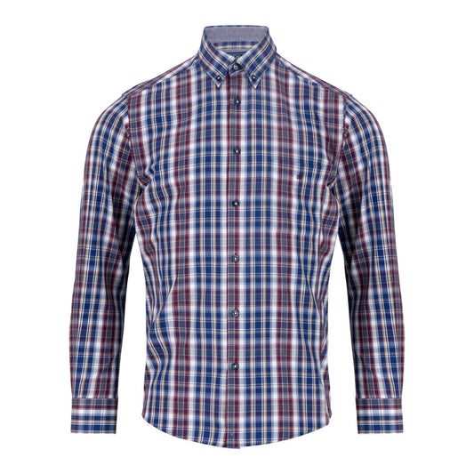 Drifter 14576 27 Dark Blue Long Sleeve Casual Shirt