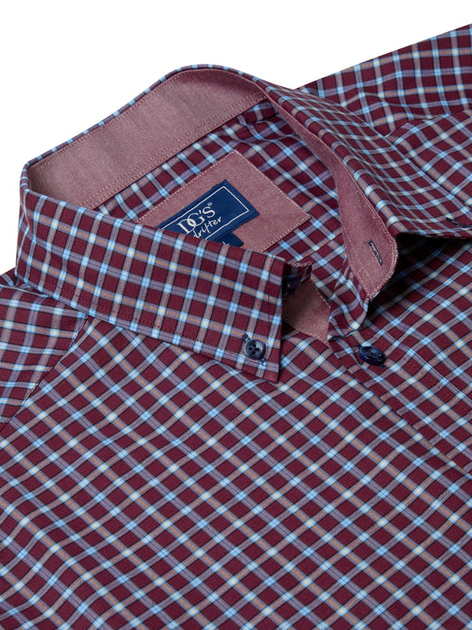 Drifter 14655 66 Red Regular Fit Casual Shirt