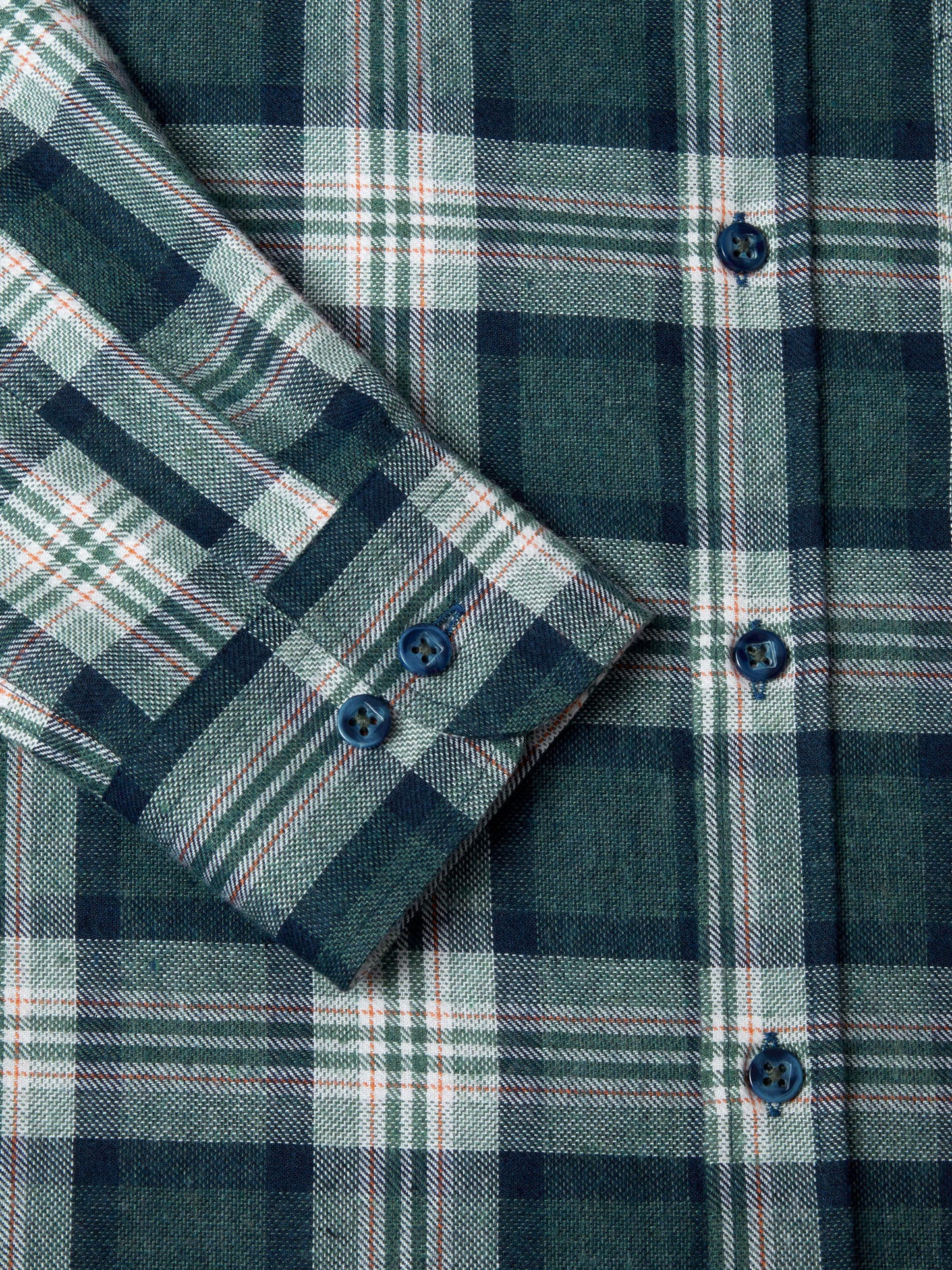Drifter 14671 38 Dark Green Regular Fit Casual Shirt