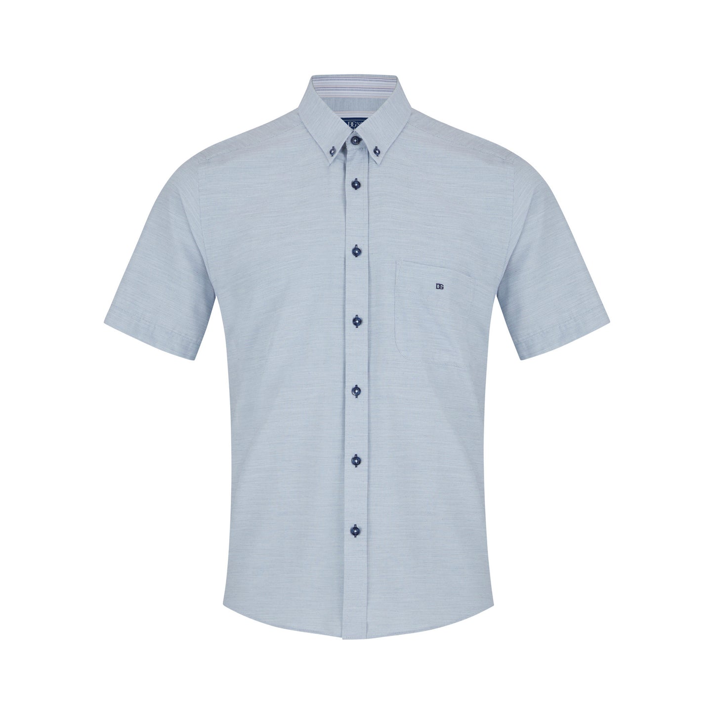 Drifter 14677SS 25 Blue Short Sleeve Casual Shirt